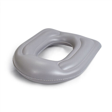 Coussin de siège de toilette gonflable, coussin surélevé en forme de beignet, siège de toilette réglable en hauteur, soulagement de la douleur du coccyx