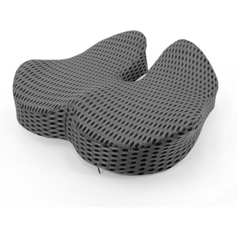 Coussin de siège de voiture pour la conduite, coussin de siège innovant avec gel en nid d'abeille et mousse à mémoire de forme pour une meilleure respirabilité et un meilleur soutien