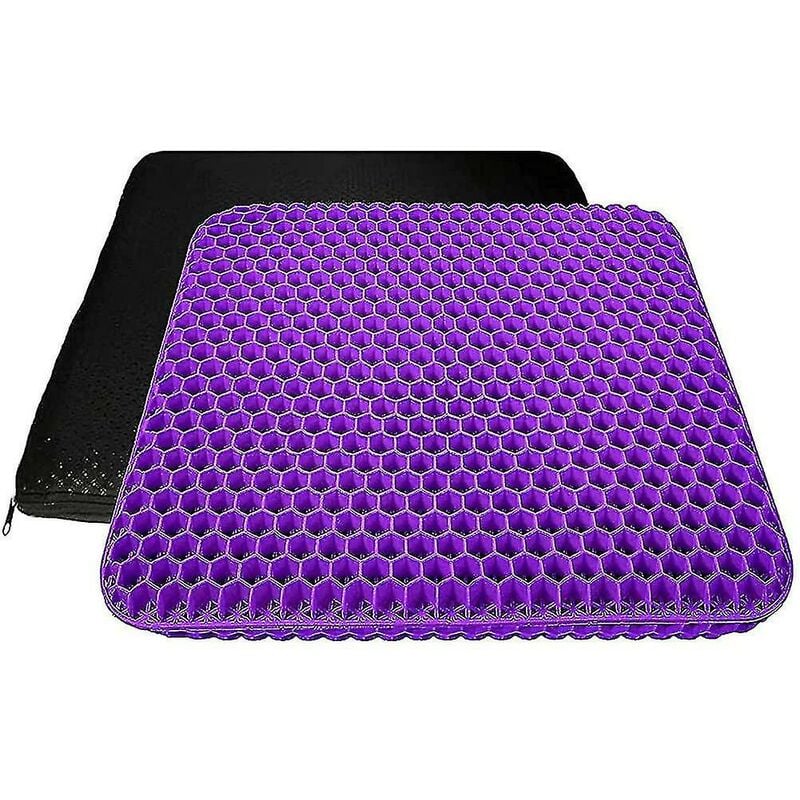 Crea - Coussin de siège en Gel coussin de siège orthopédique en décubitus, coussin de chaise en Gel