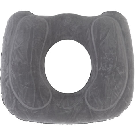 Coussin de siège gonflable en PVC, chaise Portable en peluche pour fauteuils roulants, lits, canapés