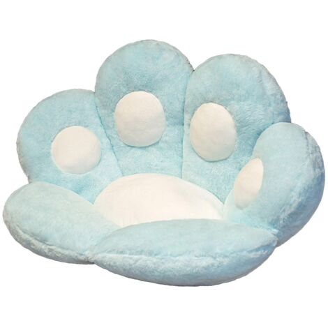 Coussin de siège mignon en forme de patte de chat, coussin de siège en forme de patte de chat pour canapé et chaise de bureau, neuf -