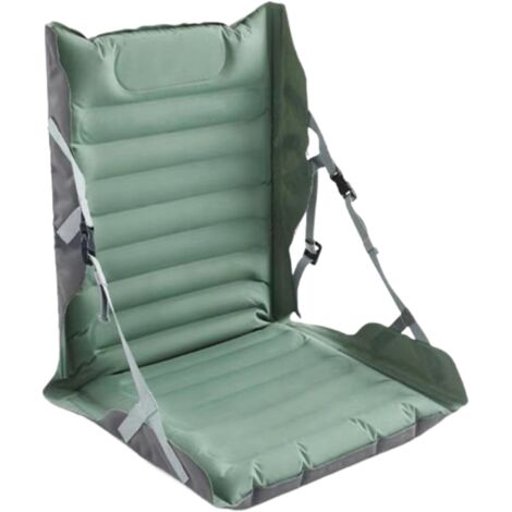 Coussin De Siège Pliable Gonflable Siège avec Dossier Coussin de Sol