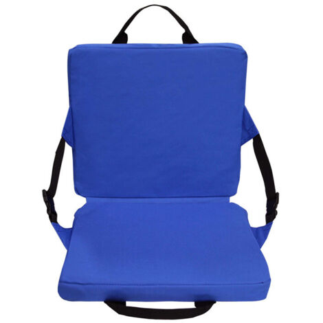 Coussin de Siège Pliant pour Chaise de Camping ou Pique-Nique - Housse Imperméable et Transportable - Confort Extérieur