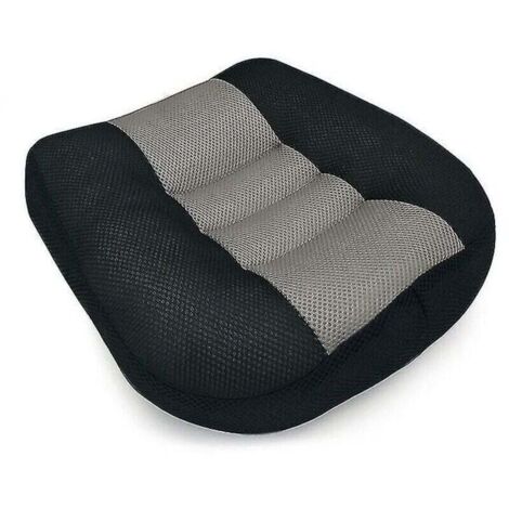 Coussin de siège rehausseur de voiture très confortable, coussin de test de conduite épaississant accru avec poignées hauteur en maille respirante