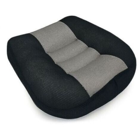 Coussin de siège rehausseur de voiture très confortable, coussin de test de conduite épaississant accru avec poignées hauteur en maille respirante