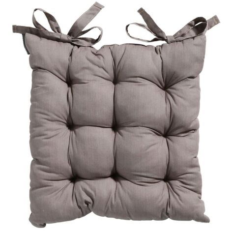 Coussin de siège Toscane Basic 46x46 cm taupe Madison
