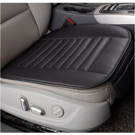 Coussin de Siège Voiture en Charbon de Bambou - Confortable Tapis Antidérapant pour Auto Bureau Domicile, Accessoires