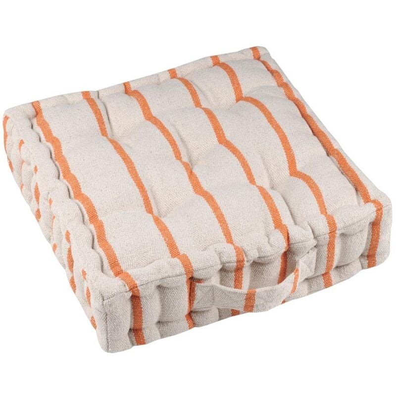 Coussin de sol 45 x 45 cm St Trop corail