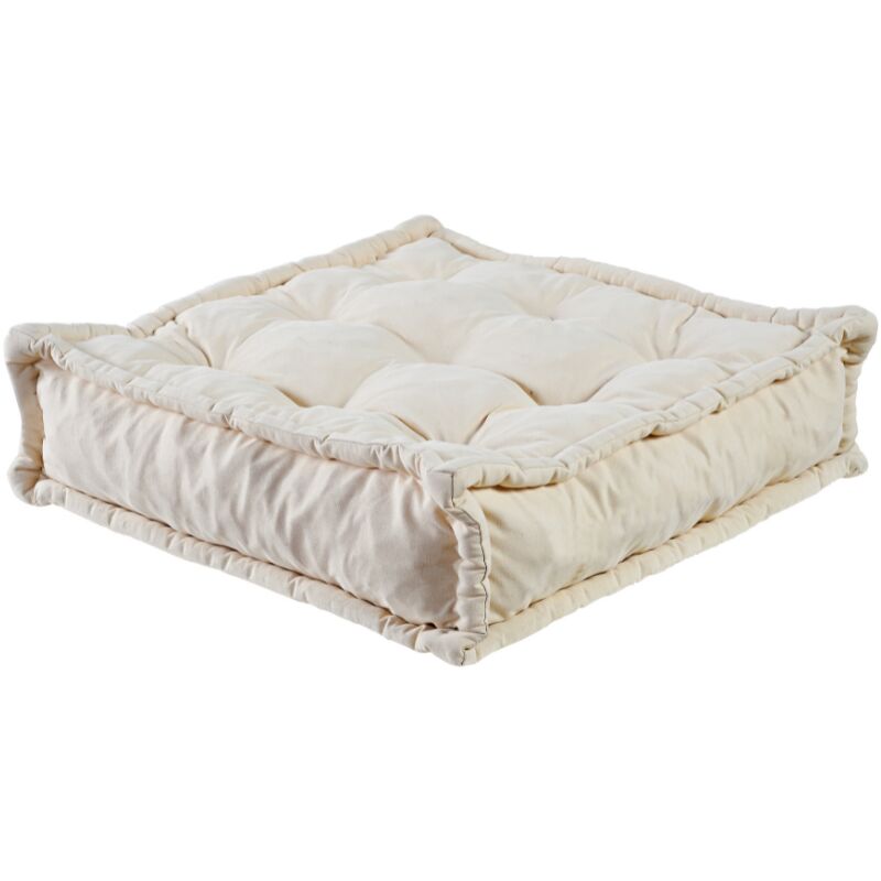 Coussin de sol - assise 95x95 cm Beige Bananair