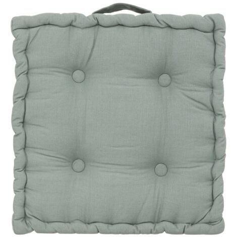 Coussin de Sol "Dorian" 40x40cm Céladon