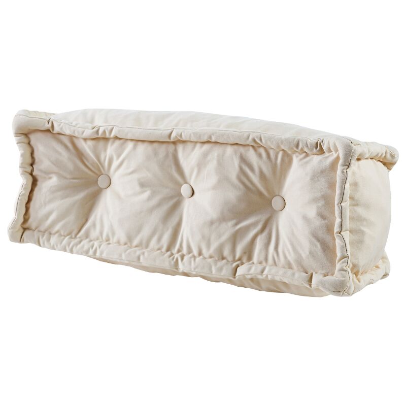 Coussin de sol - dossier 95x40 cm Beige Bananair