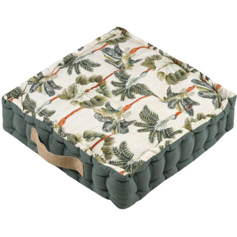 Coussin de sol en coton Casablanca 40 cm