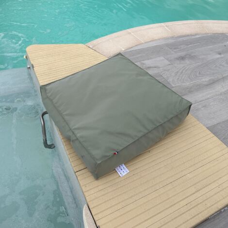 Coussin de sol inter / exter Vert clair 71x71x35 cm