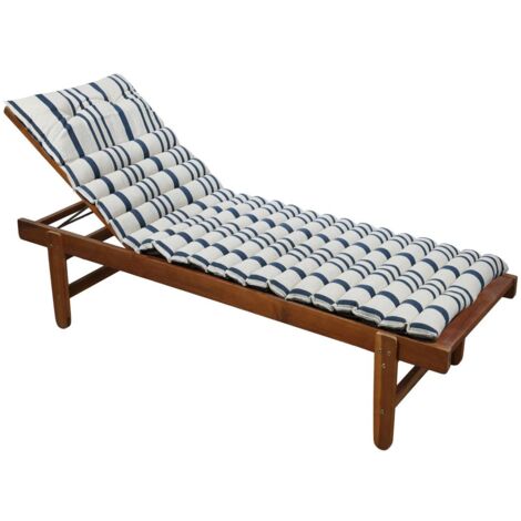 Coussin de sol ou Bain de soleil Manuel bleu