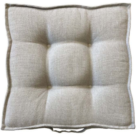 Coussin De Sol Stof Odalys Naturel 45x45x8cm - Stof