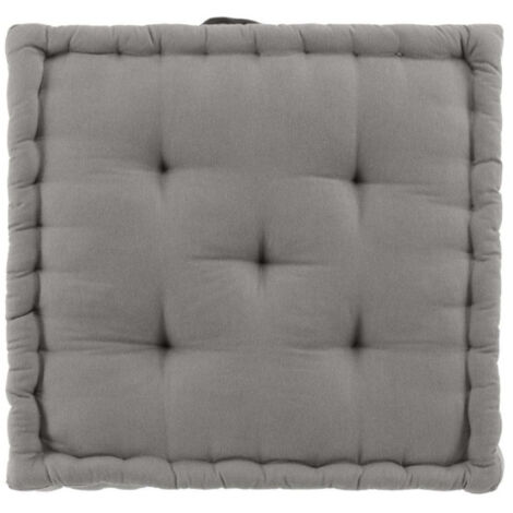 Coussin de Sol "Twily" 50x50cm Gris