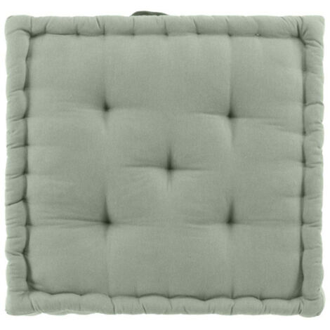Coussin de Sol "Twily" 50x50cm Sauge