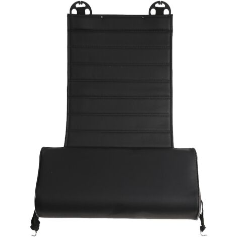 Coussin de soutien universel en cuir pour siège auto, repose-jambes, tapis d'extension souple, coussin de genou en cuir pour les jambes.