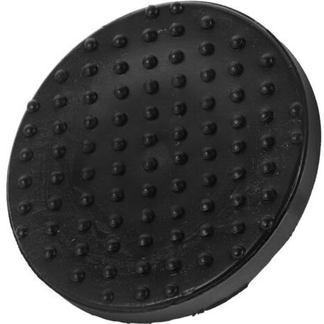 Coussin de Support pour Cric Hydraulique en Caoutchouc Noir Adaptateur Sécurisé Compatibilité Étendue Outil de Automobile