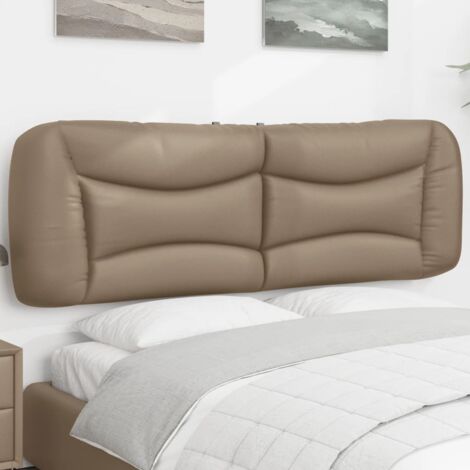 Coussin de tête de lit cappuccino 160cm similicuir