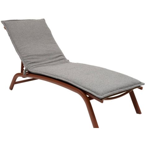 Coussin de transat Solfia gris ardoise - Hespéride