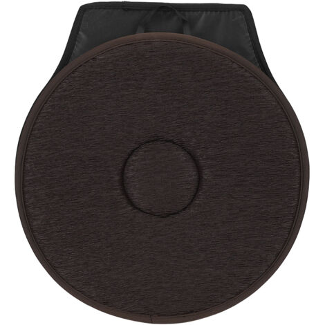Coussin de voiture rond portable rotatif à 360 °, tapis de protection antidérapant pour femmes enceintes et personnes âgées