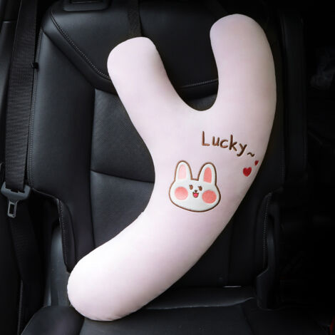 Generic Coussin de Voyage Enfant Chat avec Masque de Nuit Intégrée – Oreiller Cervical Ergonomique Ultra Confortable – Confort Maximum Avion, Voiture & École à prix pas cher | Maroc