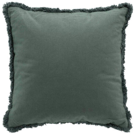 Coussin Déco à Franges "Eve" 45x45cm Verveine