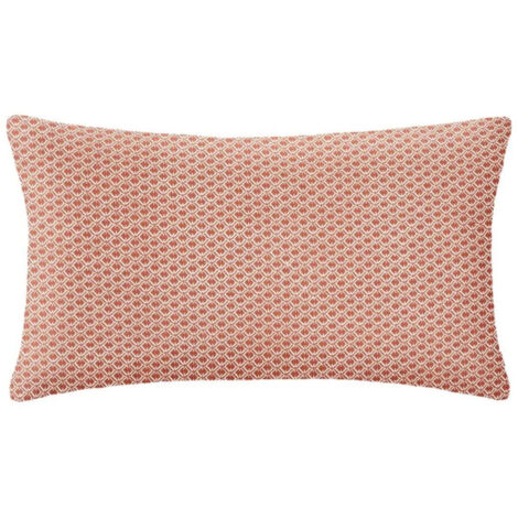Coussin Déco Déhoussable "Otto" 30x50cm Terracotta