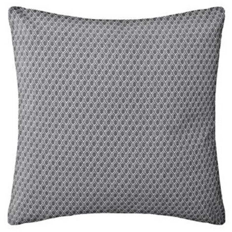 Coussin Déco Déhoussable "Otto" 38x38cm Gris