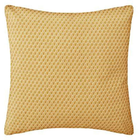 Coussin Déco Déhoussable "Otto" 38x38cm Ocre