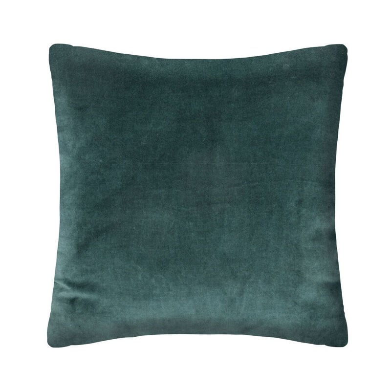 Atmosphera - Coussin Déco Déhoussable 'Otto' 55x55cm Bleu Canard