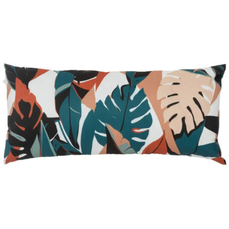 Coussin Déco "Diva" 35x75cm Bleu Canard