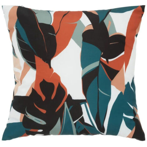 Coussin Déco "Diva" 40x40cm Bleu Canard