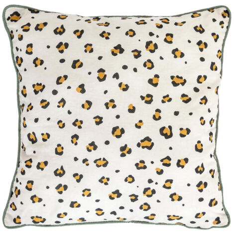 Coussin Déco Enfant "Léopard" 40x40cm Multicolore