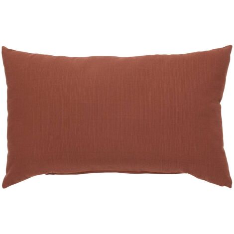 Coussin déco Korai 50x30cm acajou - Hespéride