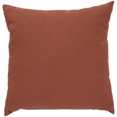 Coussin déco Korai acajou 40x40cm - Hespéride