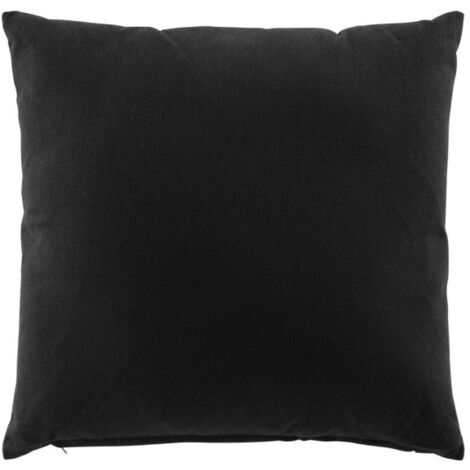 Coussin Déco "Twily" 45x45cm Noir