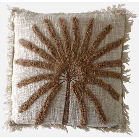 Coussin décoratif à motif graphique 45x45 cm