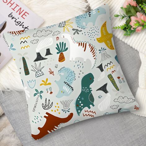 Coussin décoratif animaux mignons, 40x40 cm