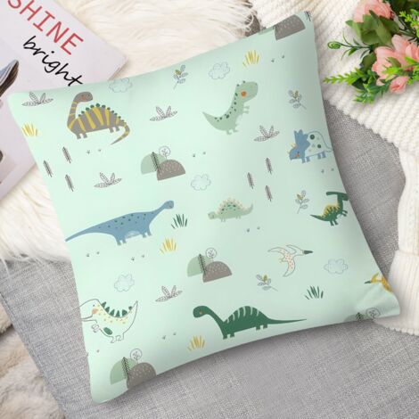 Coussin décoratif animaux tropicaux, coloré