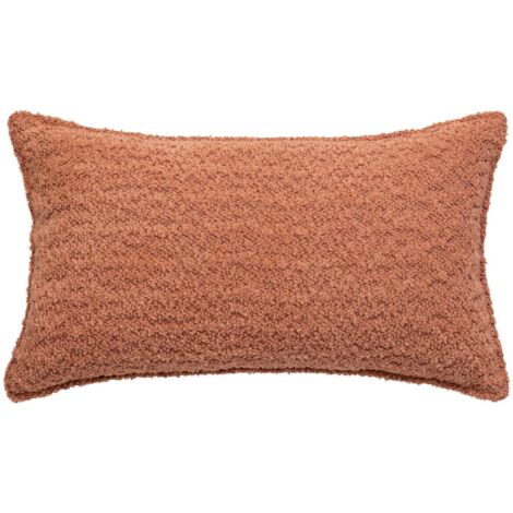 Coussin décoratif Bouclette Terracotta 30 x 50 cm - Atmosphera