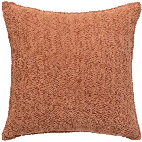 Coussin décoratif Bouclette Terracotta 45 x 45 cm - Atmosphera