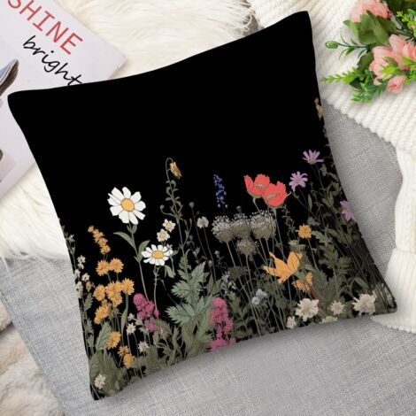 Coussin décoratif campanules, élégant