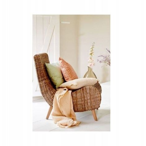 Coussin décoratif de jardin pour fauteuil, 40x40cm