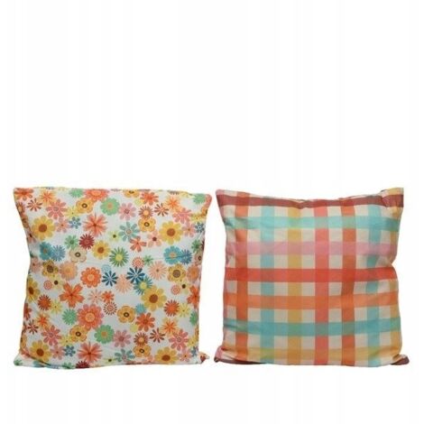 Coussin décoratif de jardin pour fauteuil et chaise 40x40cm