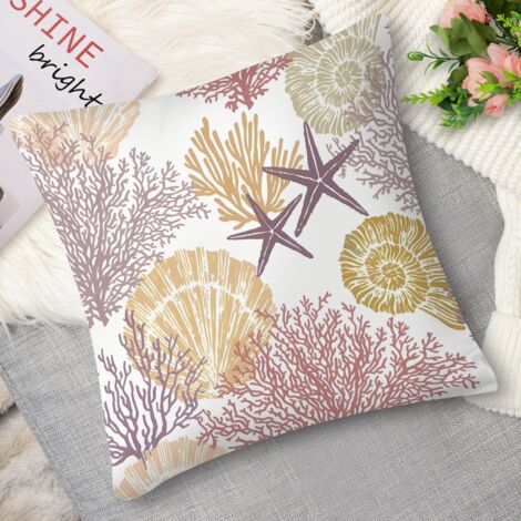 Coussin décoratif dragon de mer rétro