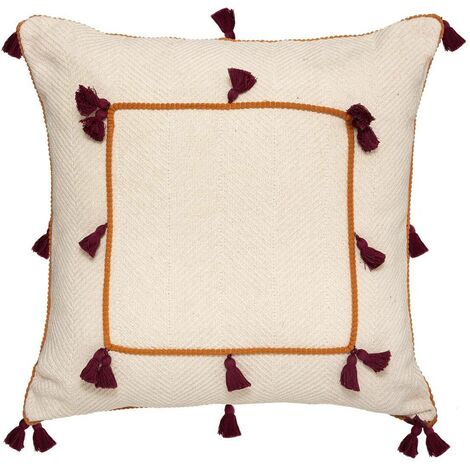 Coussin décoratif en coton NAM, 50 x 50 cm