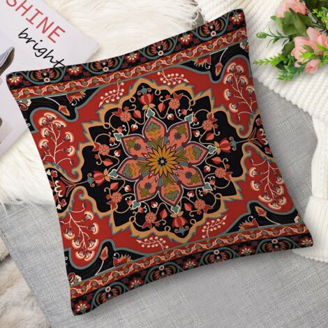 Coussin décoratif ethnique, coloré