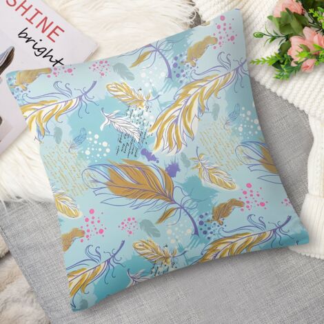 Coussin décoratif poisson-papillon rétro